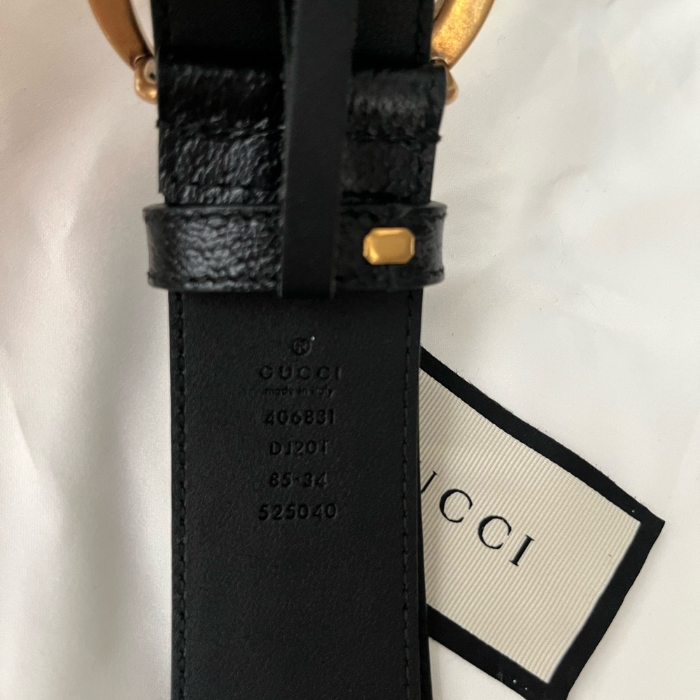 Gucci GG Marmont Wide Belt size 85 - Picture 2 of 7